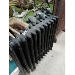 4 x antique cast iron radiators ( 2 at saleroom 2 x large ones at the house in York to be