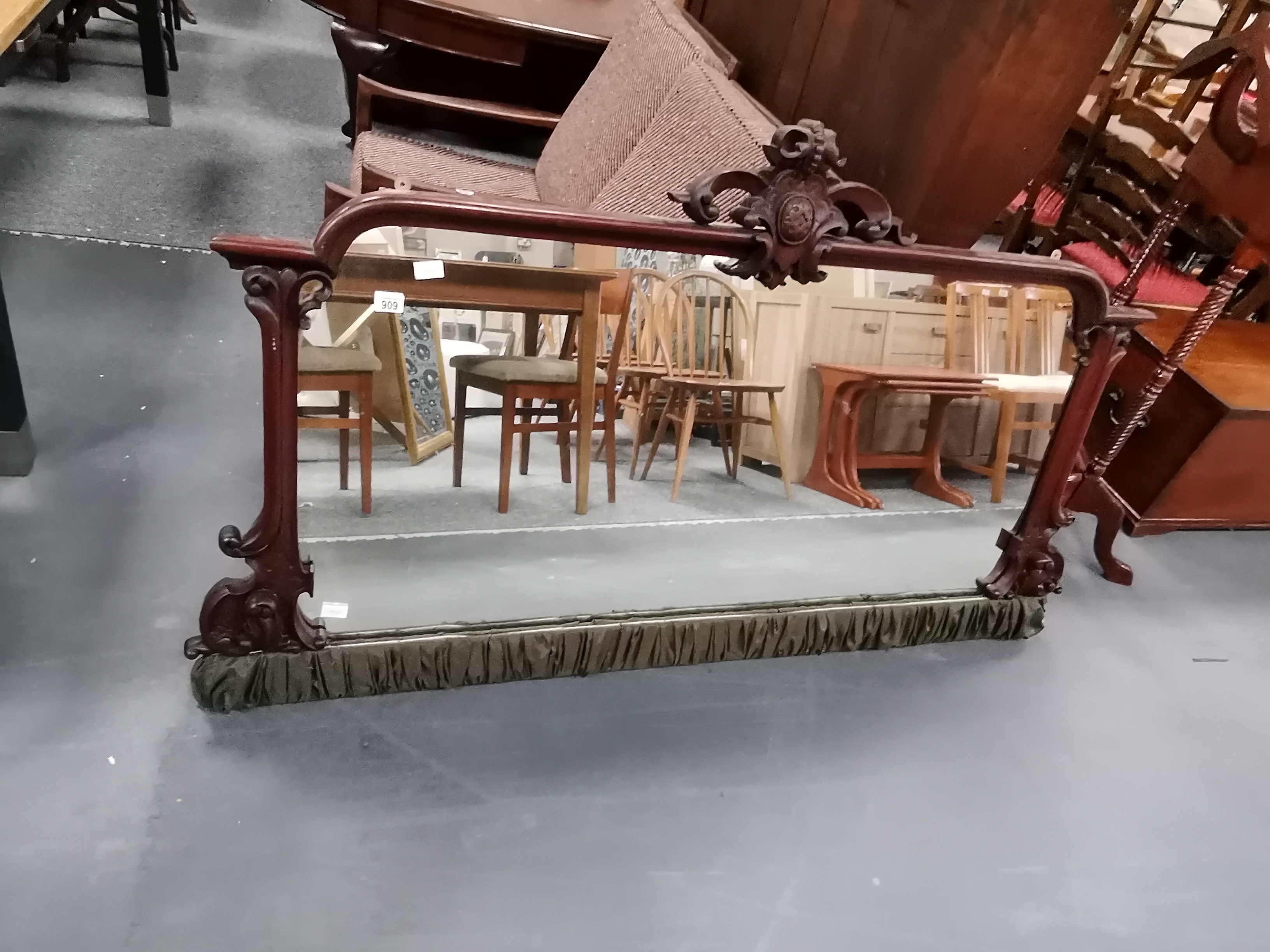 1.6m long Victorian mirror