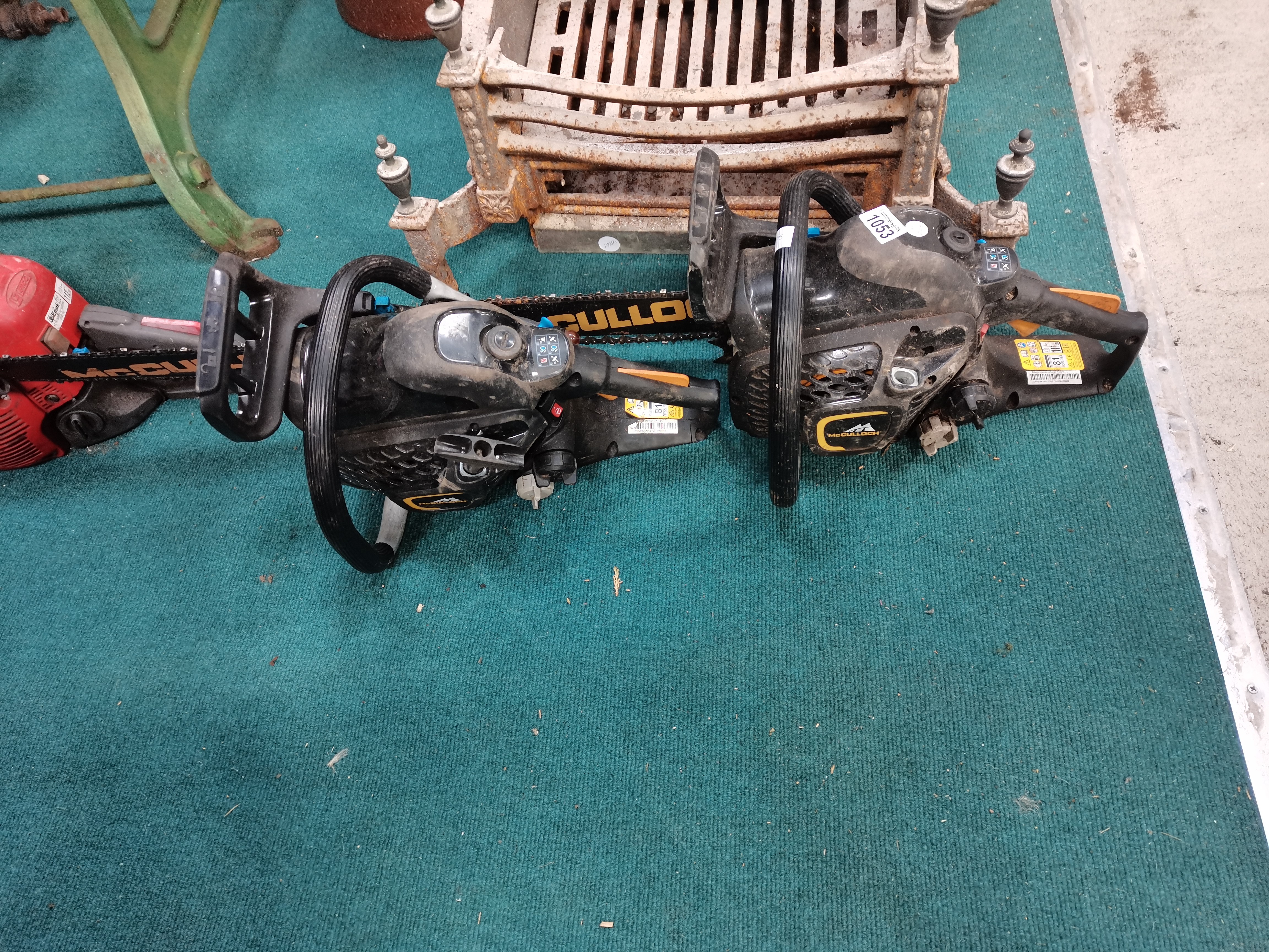 Mc Culloch chain saws x 2