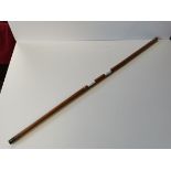 Vintage walking stick in the form of a drawing set