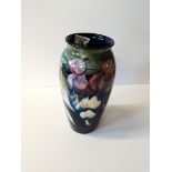 Moorcroft Burslem Vase height 25.5 cm Diameter 10cm