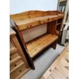 2 piece pine bedroom set