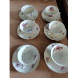 Cream Rosentahl Ivory coffee set 6 cups, 6 saucers plus 3 extra saucers