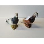 Beswick pigeons x 2 1383