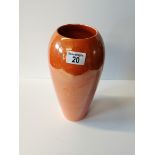 Moorcroft burslem 32cm lustre glazed vase