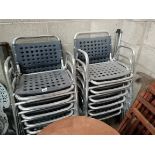 12 x patio chairs
