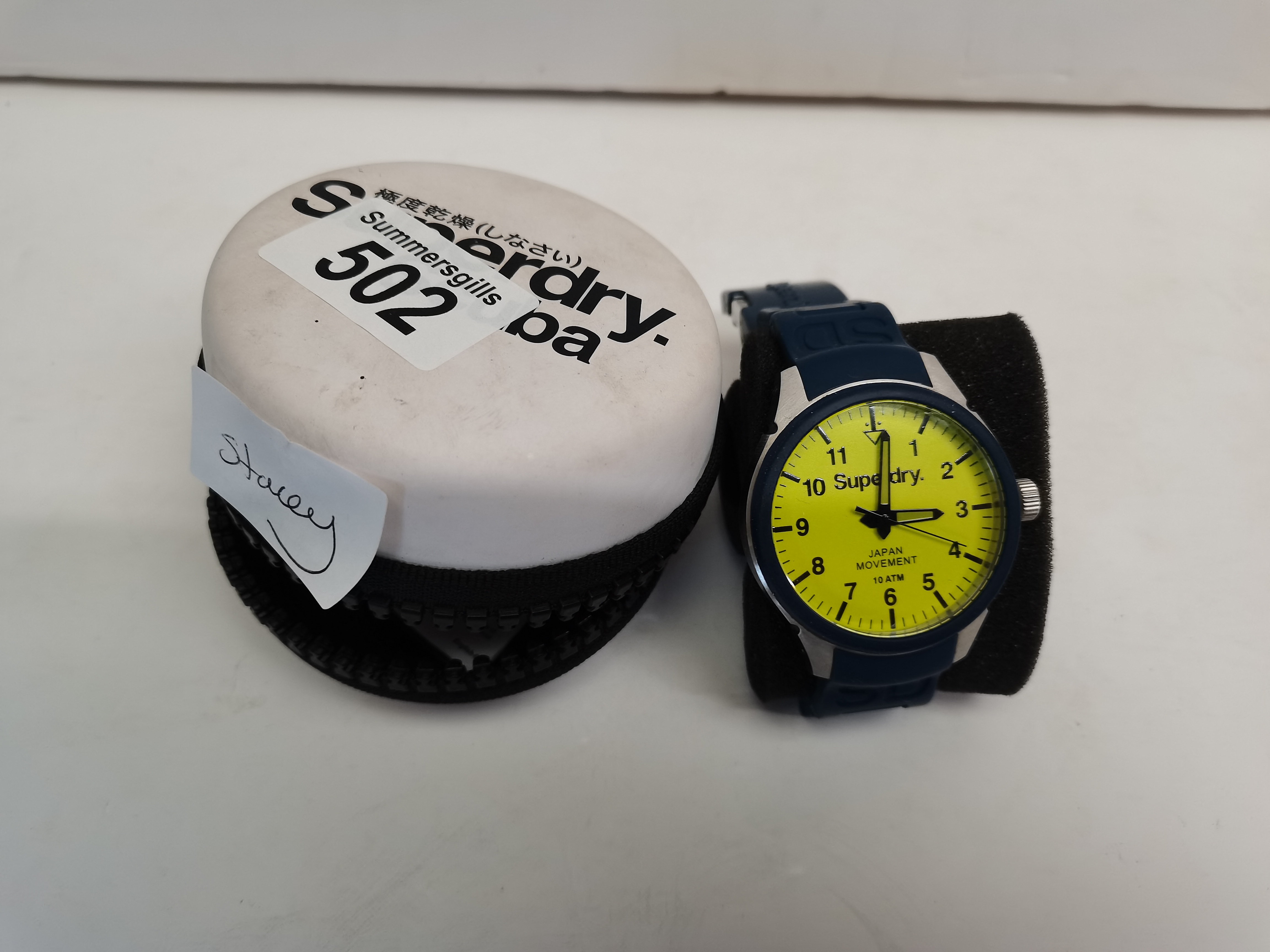 SUPERDRY gents watch Japan movement 10atm