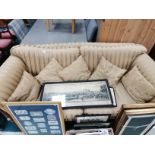 Quality 3 seater settee