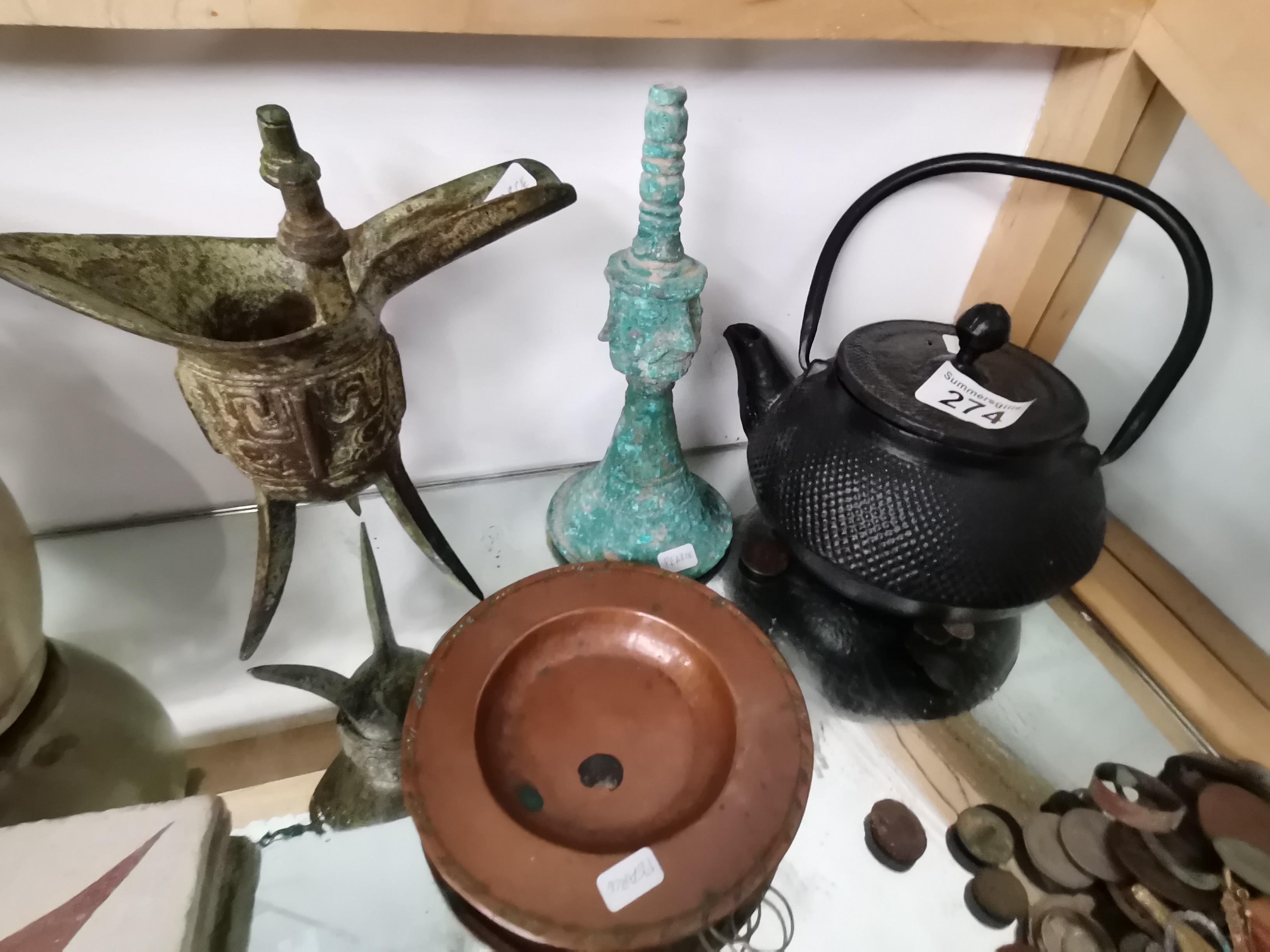 Early Cypriot vase tea pot etc.