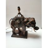 50cm elephant lamp