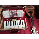 Galotta 48 bass accordion and Neapolitan Mandolin
