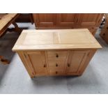 Beech sideboard "Halo Range" excellent condition