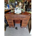 Antique mahogany and inlaid ladies desk
