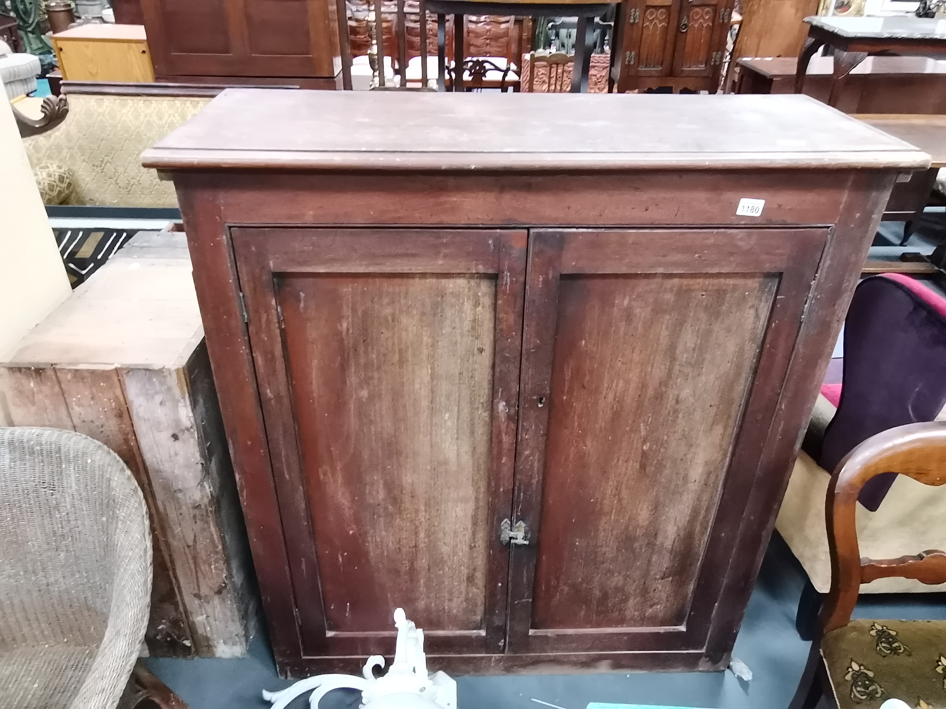 Mahogany cupboard