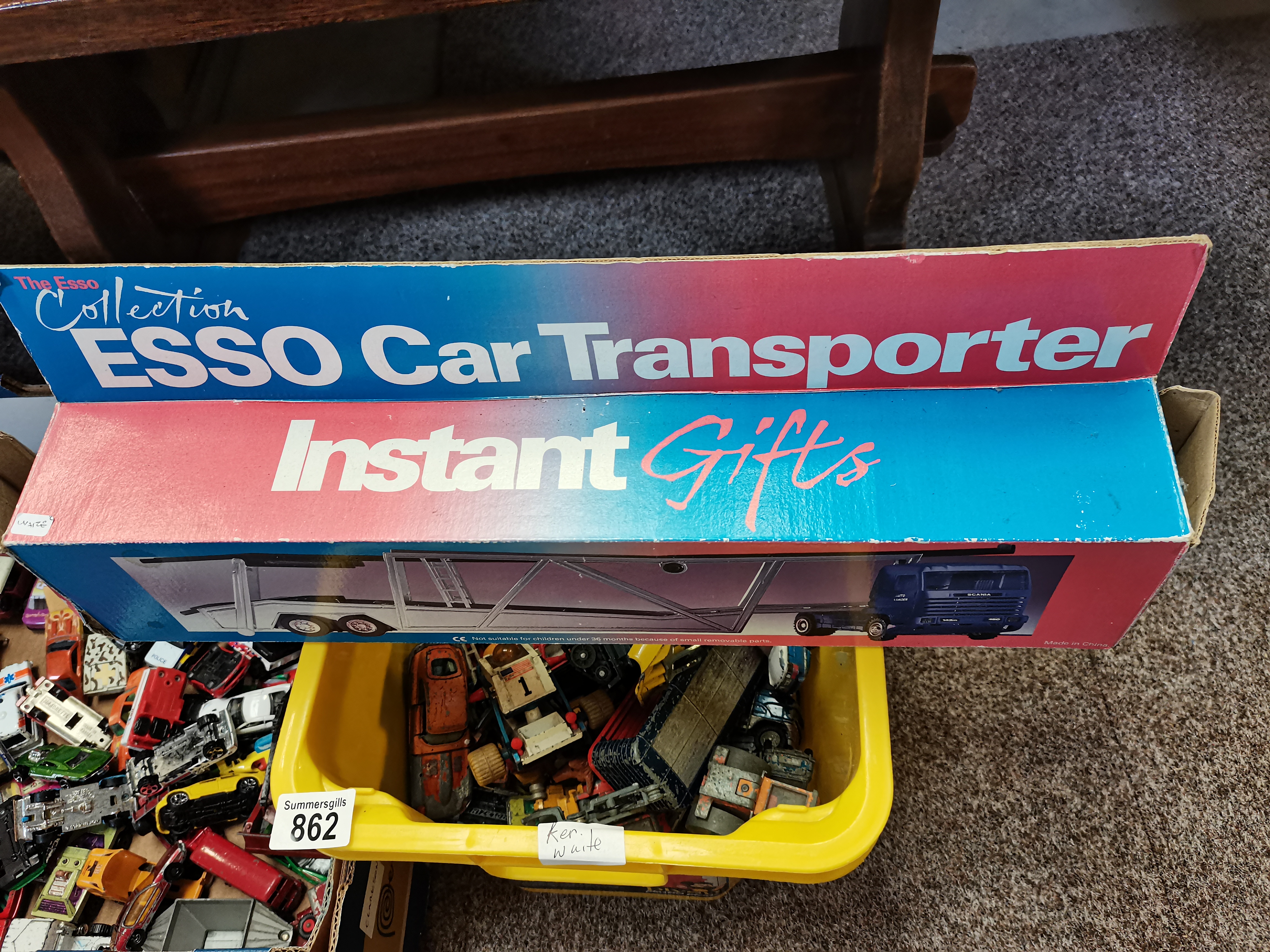 Box Of Playworn Cars Including corgi but mainly Dinky - Image 2 of 2