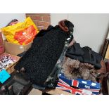 Vintage clothing and bags