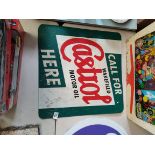 Castrol Motor Oil Enamel Sign