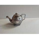 Indian silver tea pot 459g