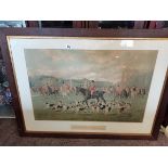 Large print of the Bramham Park hunt