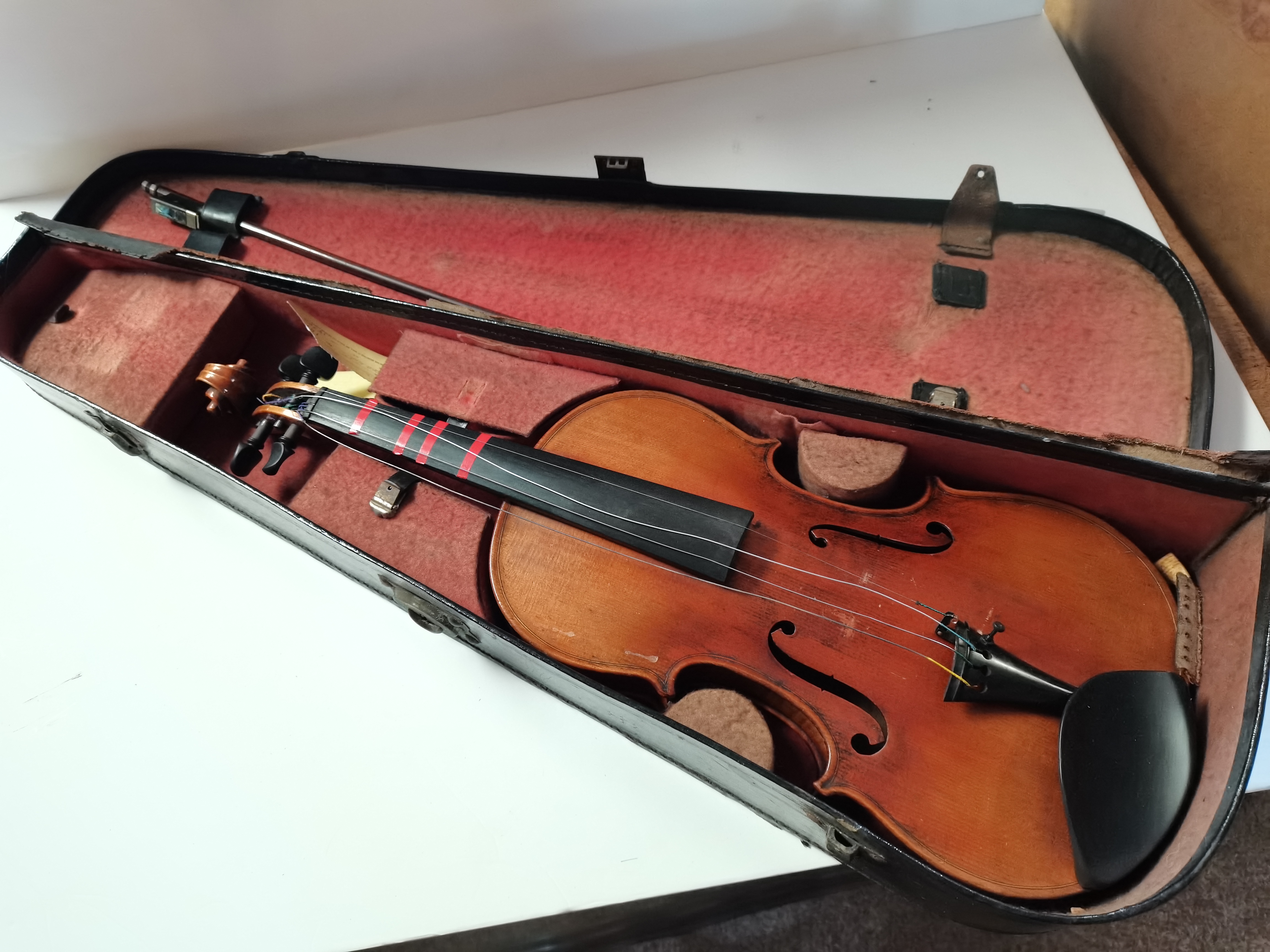 Violin and case