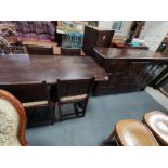 Ercol sideboard and dining set