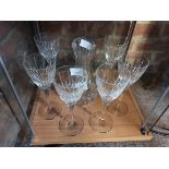Stewart Crystal decanter and glasses