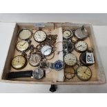 Collection of vintage pocket watches