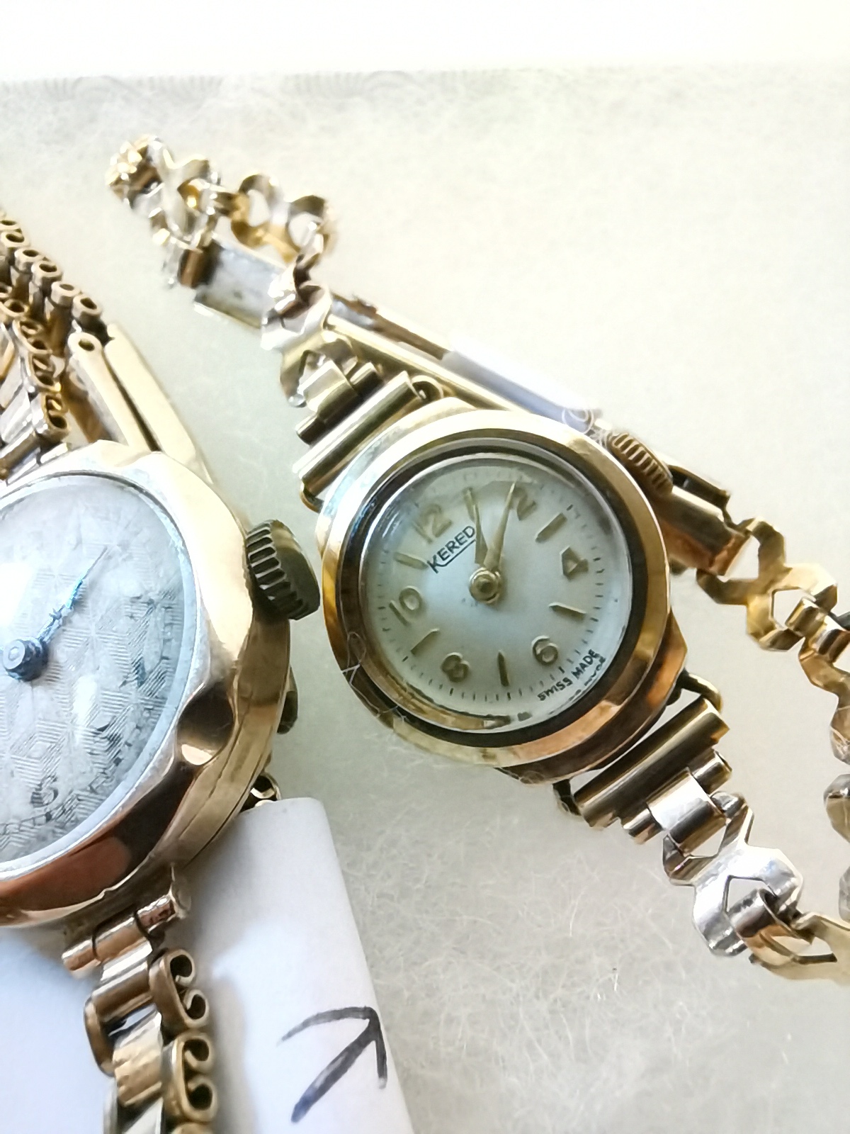 3 x ladies gold wrist watches - Image 2 of 2