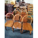 |Set of 6 Ercol dining chairs