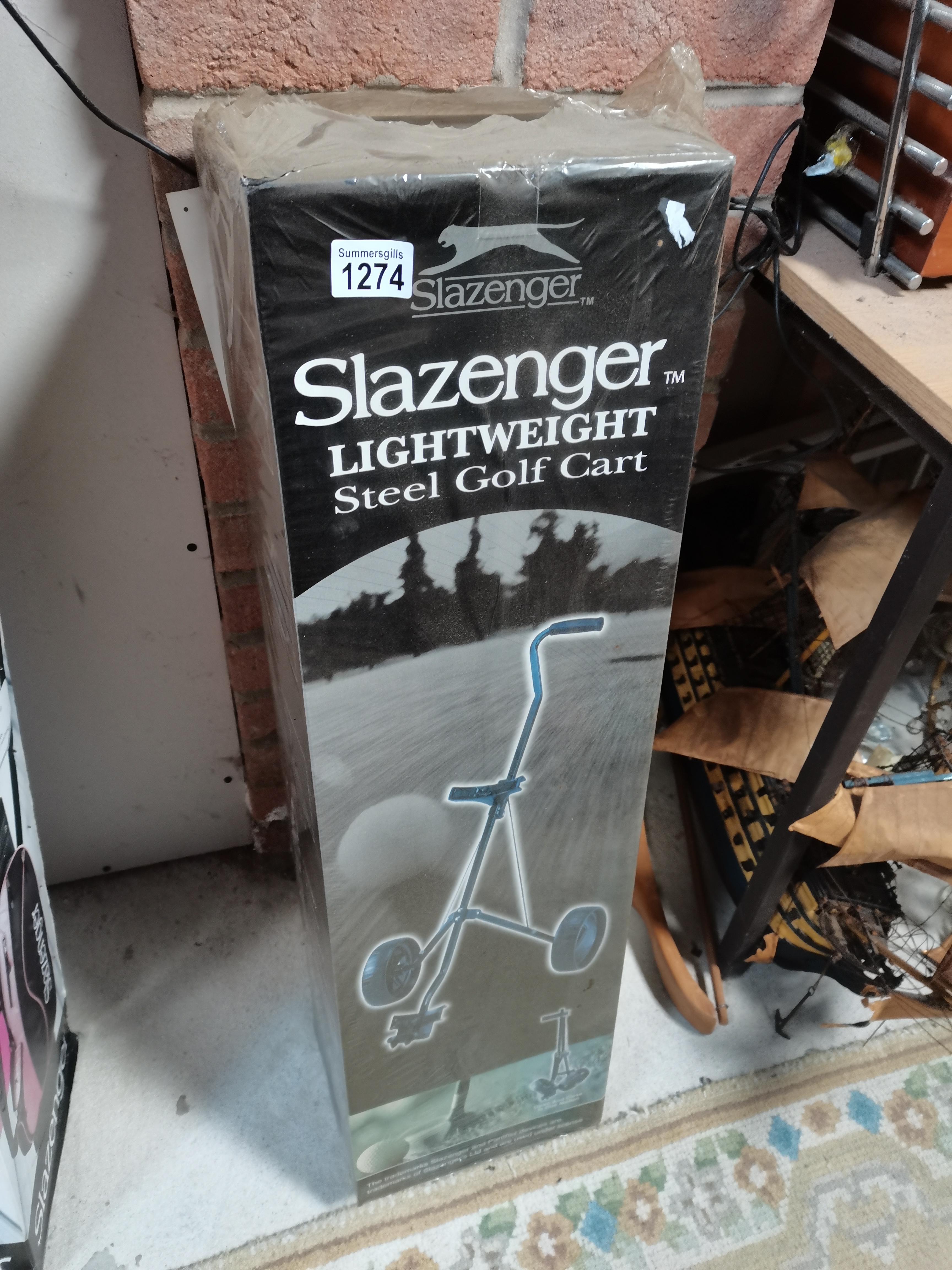 Slazenger Panther X ladies golf clubs and golf cart