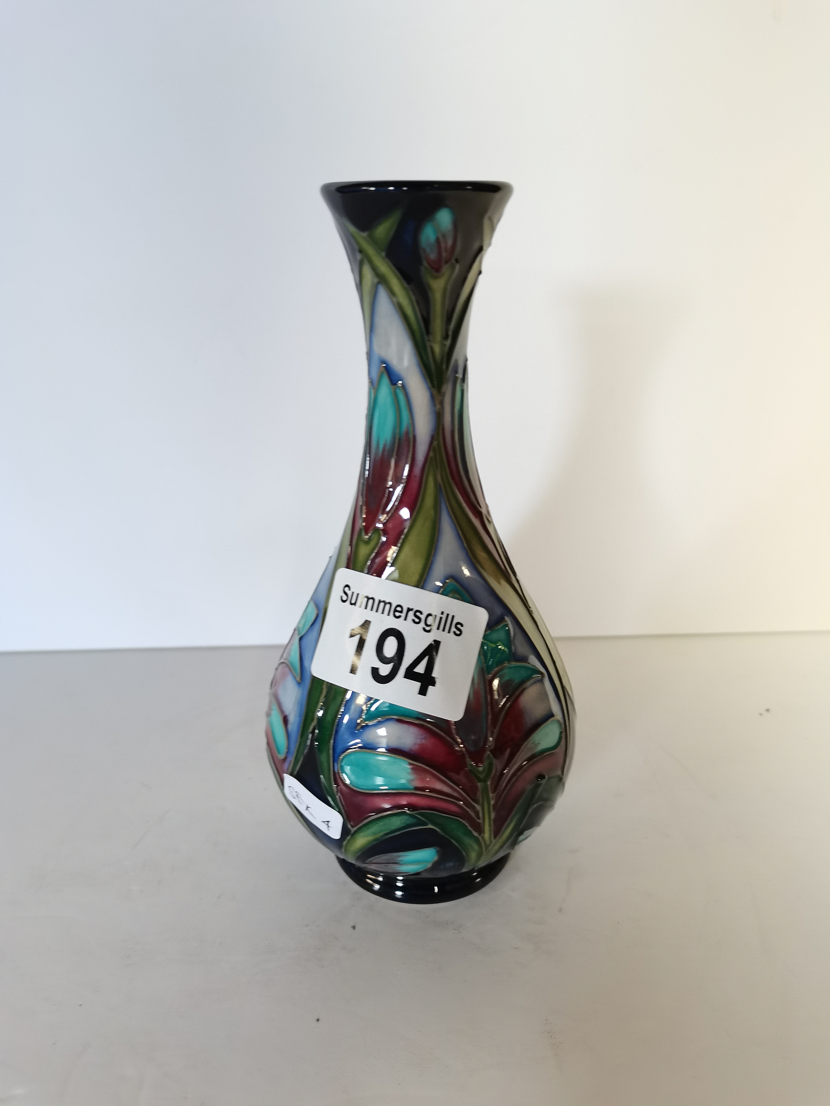 Moorcroft vase 17cm height