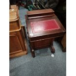 Antique Mahogany Davenport