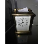 Brass Carriage clock
