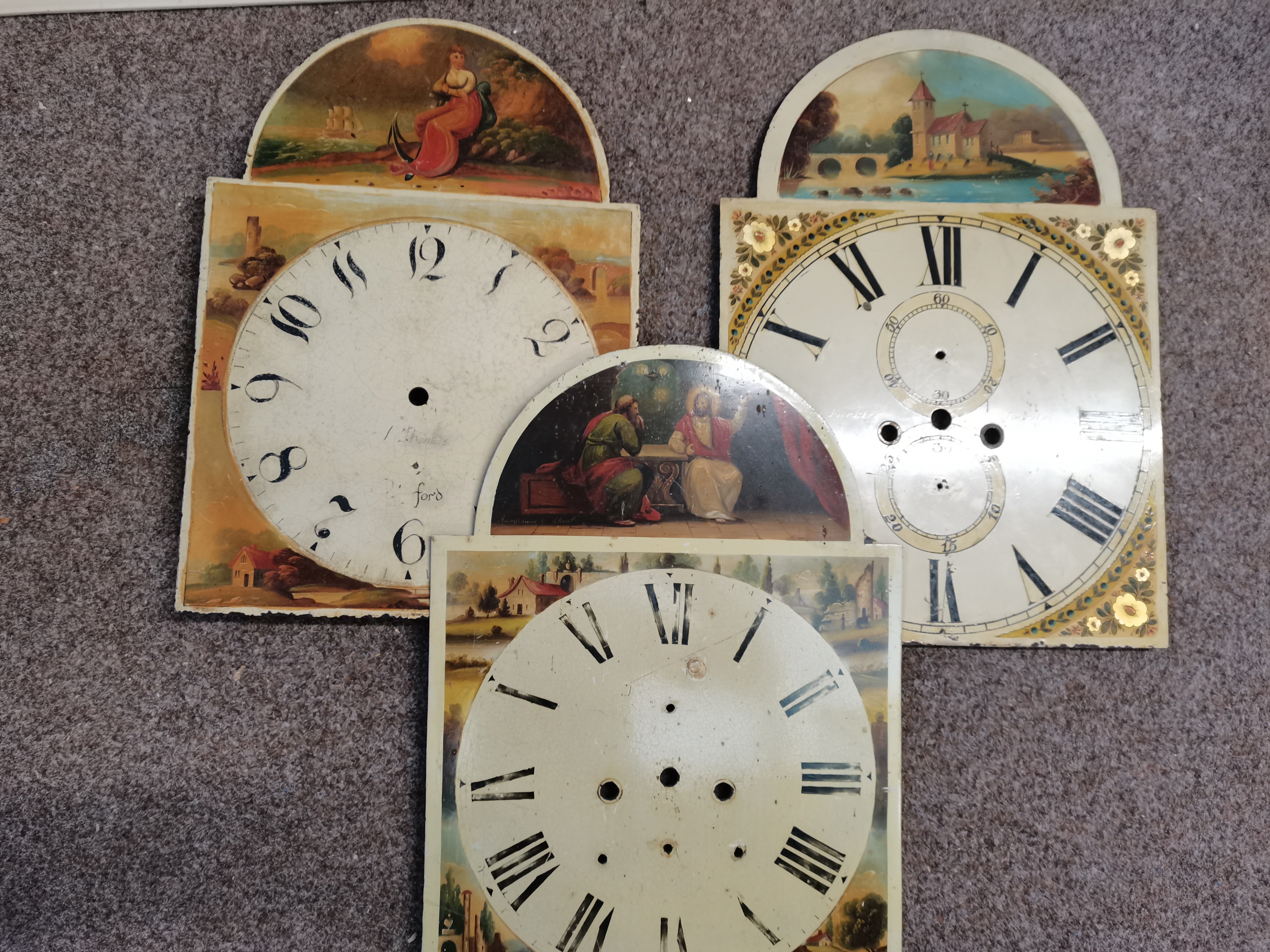 Metal clock faces - Image 2 of 2