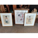 3 x prints by Lucy M Wiles