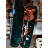 Violin in case Made in China