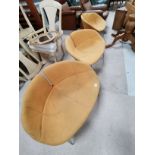 3 x retro chairs by Moroso