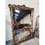 Large Ornate Gilt Mirror