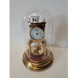 Brass mantle clock