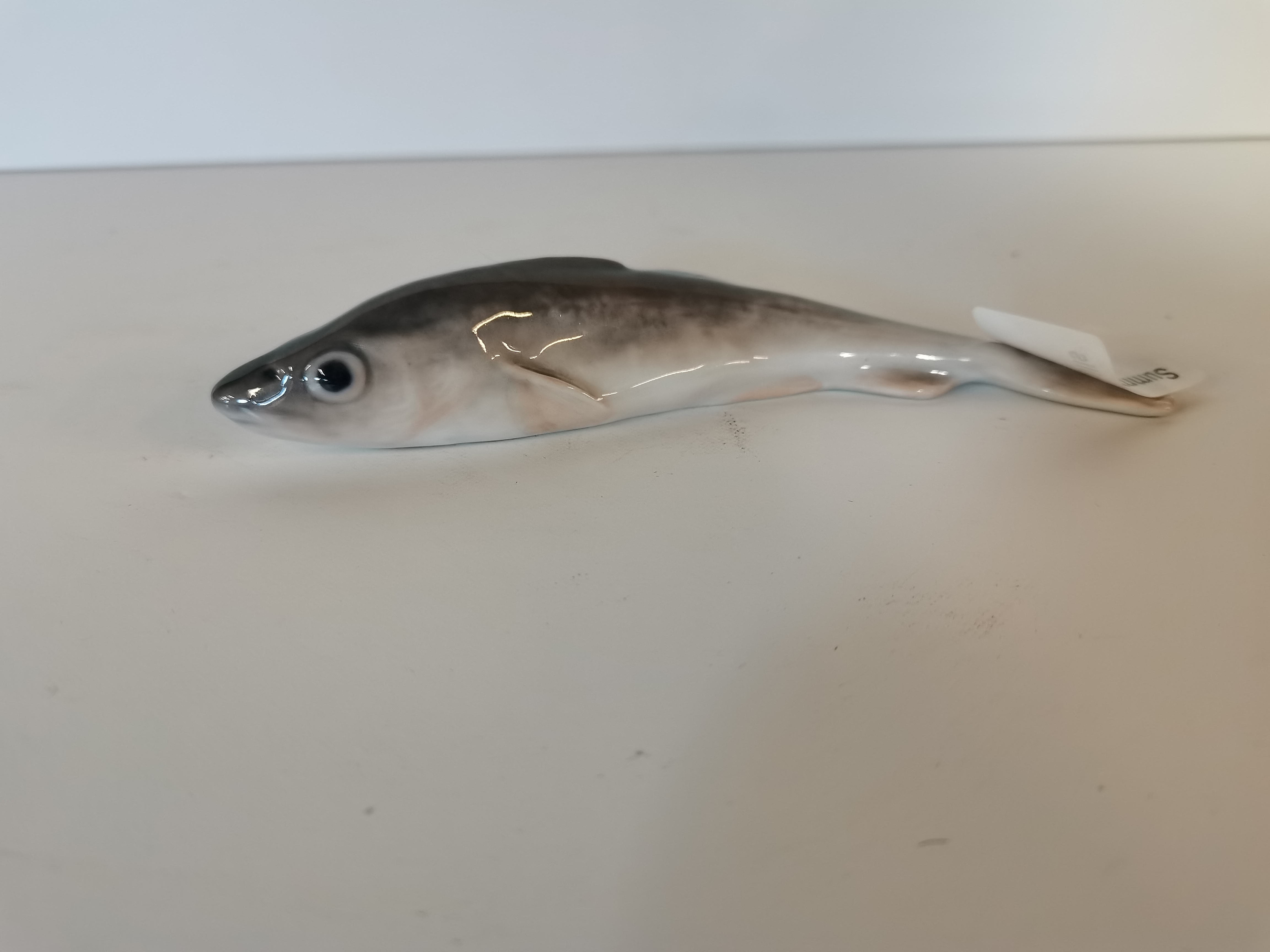 Fish - Sardine, Royal Copenhagen, Item no:459 1870-1890 mark - early and rare ( ex. condition ) - Image 2 of 3
