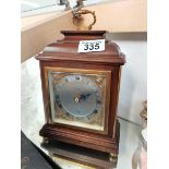 Mahogany mantle clock by Elliot