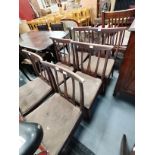 G Plan set of 6 chairs