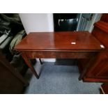 Mahogany Card Table