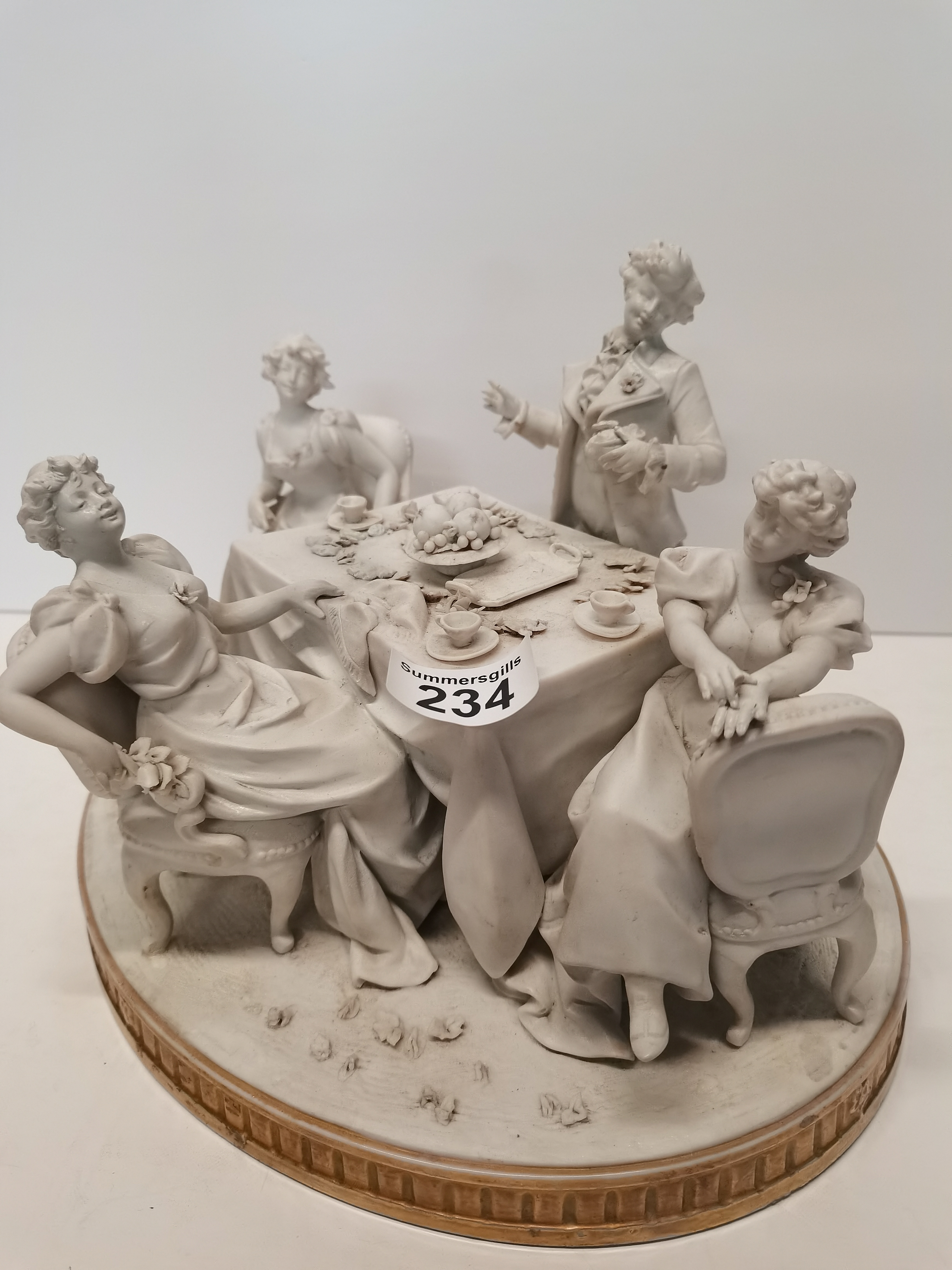 Continental Parian ware style model - Image 2 of 3