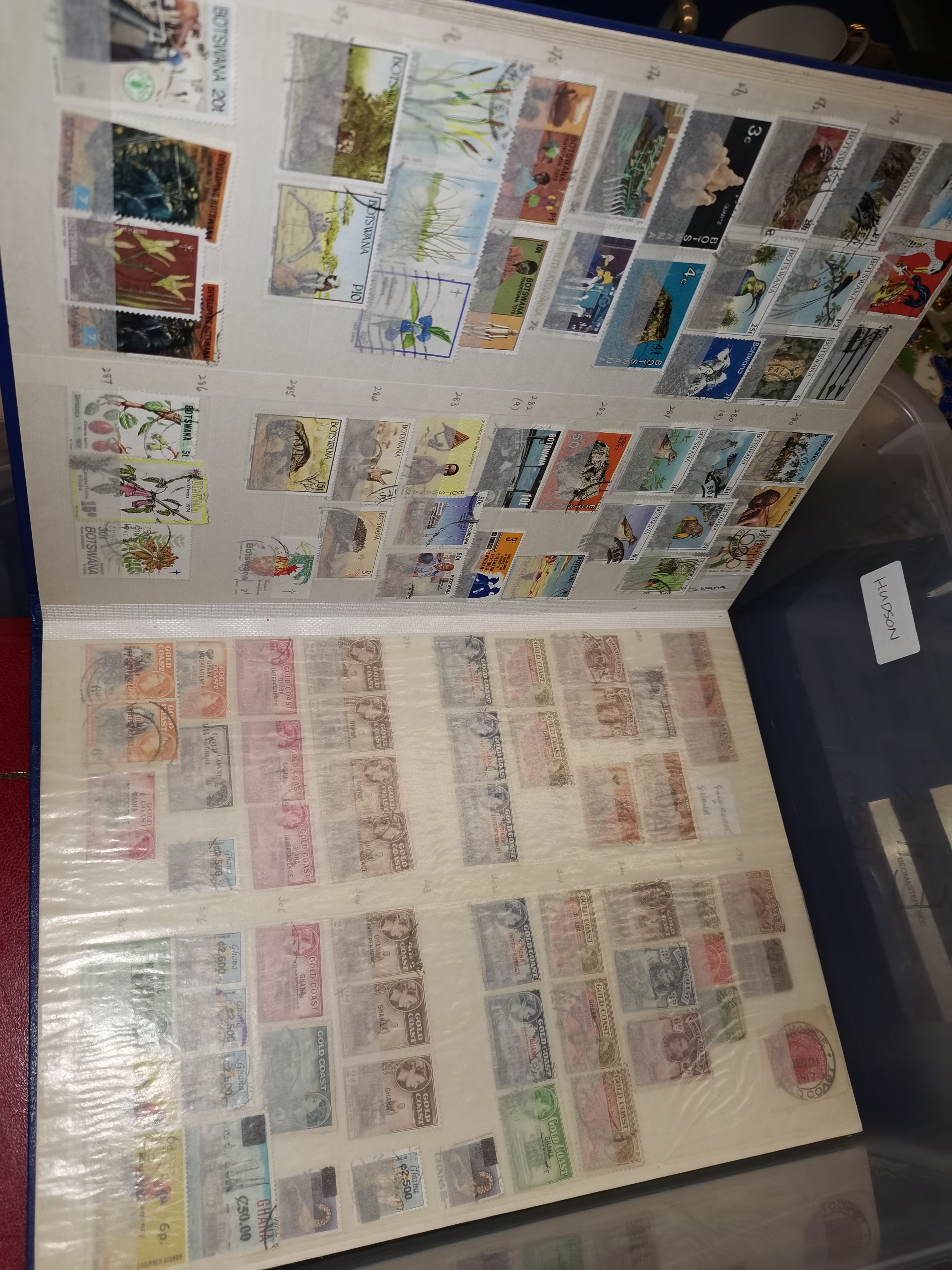 4 Full Commonwealth Stamp Albums - Image 2 of 3