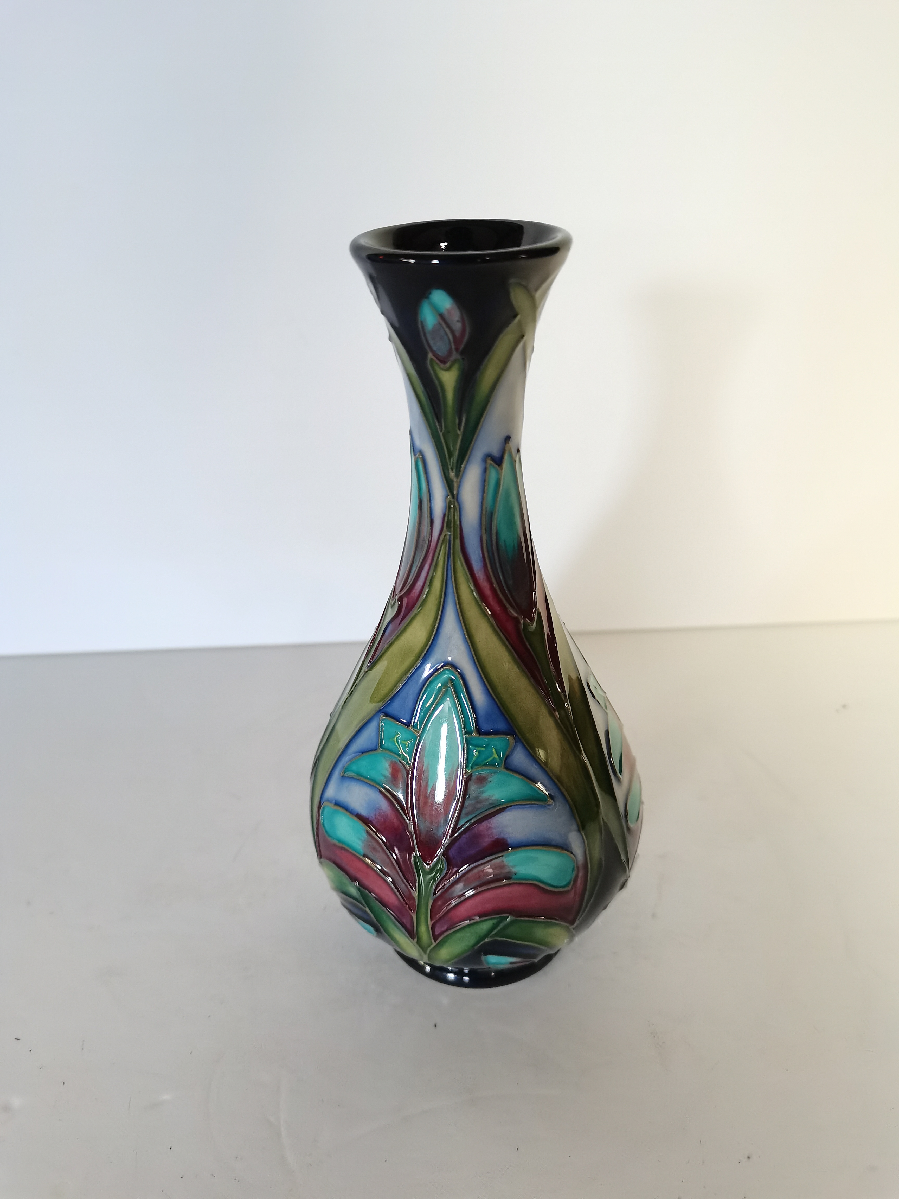 Moorcroft vase 17cm height - Image 2 of 3