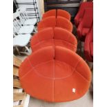 4 x retro chairs