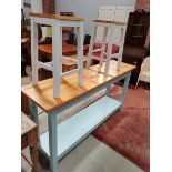 Pine painted kitchen set