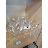 Villeroy and Boch glasses x 8