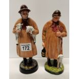 2 Royal Doulton Figures HN 1975 "The Shepherd" and HN1890 "Lambing Time"